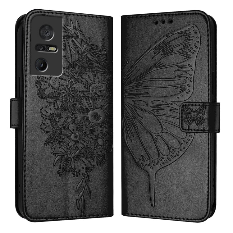 Embossed Butterfly Leather Phone Case, For TCL 502, For TCL 405 / 406 / 408, For TCL 40 XL / 40 T T608DL, For TCL 40 SE, For TCL 403, For TCL 40 R 5G
