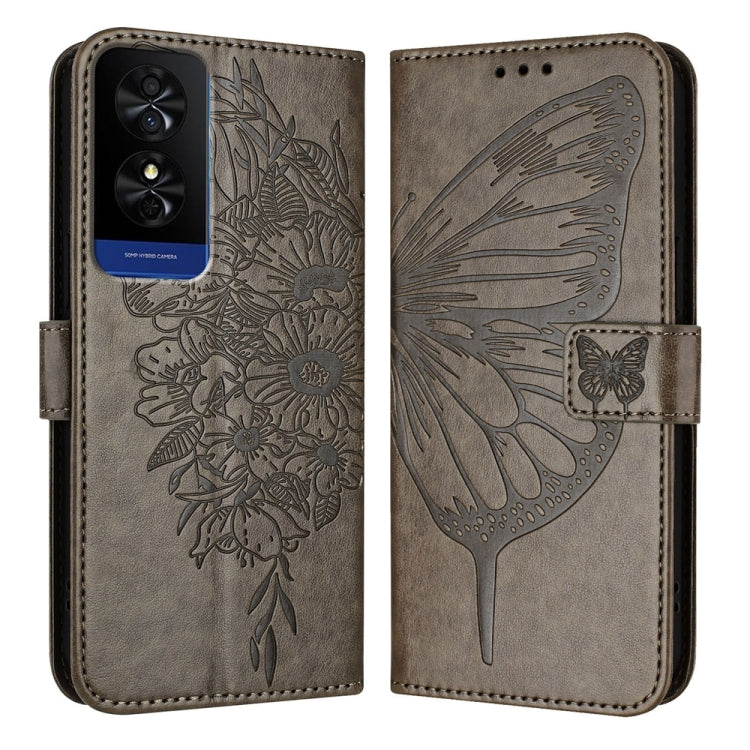 Embossed Butterfly Leather Phone Case, For TCL 50 XL 5G, For TCL 50XE 5G, For TCL 50 5G, For TCL 50 SE, For TCL 501, For TCL 505