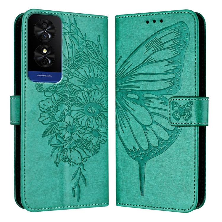 Embossed Butterfly Leather Phone Case, For TCL 50 XL 5G, For TCL 50XE 5G, For TCL 50 5G, For TCL 50 SE, For TCL 501, For TCL 505