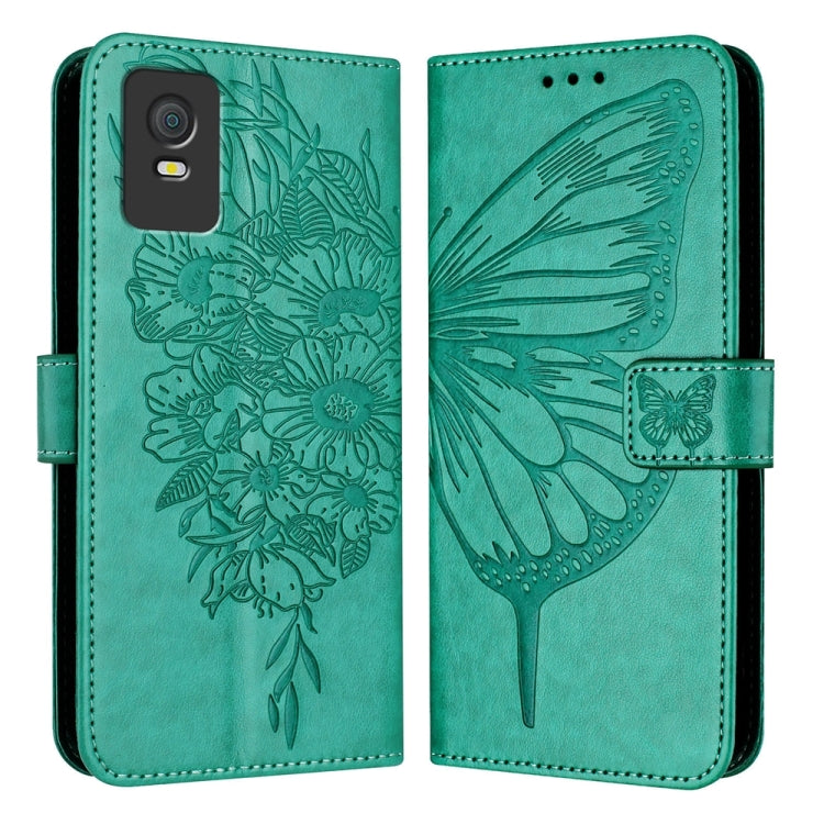 Embossed Butterfly Leather Phone Case, For TCL 502, For TCL 405 / 406 / 408, For TCL 40 XL / 40 T T608DL, For TCL 40 SE, For TCL 403, For TCL 40 R 5G