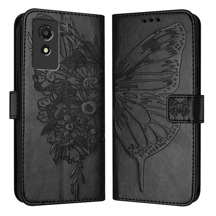 Embossed Butterfly Leather Phone Case, For TCL 50 XL 5G, For TCL 50XE 5G, For TCL 50 5G, For TCL 50 SE, For TCL 501, For TCL 505