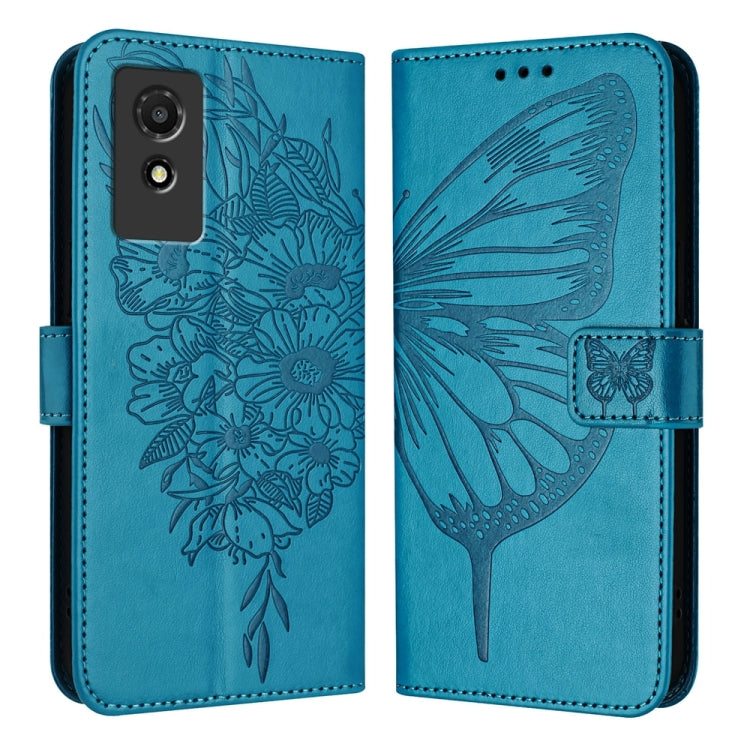Embossed Butterfly Leather Phone Case, For TCL 50 XL 5G, For TCL 50XE 5G, For TCL 50 5G, For TCL 50 SE, For TCL 501, For TCL 505