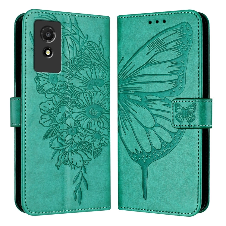 Embossed Butterfly Leather Phone Case, For TCL 50 XL 5G, For TCL 50XE 5G, For TCL 50 5G, For TCL 50 SE, For TCL 501, For TCL 505