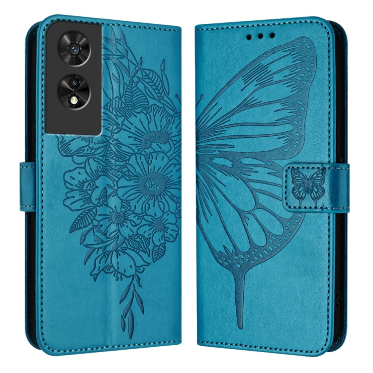 Embossed Butterfly Leather Phone Case, For TCL 50 XL 5G, For TCL 50XE 5G, For TCL 50 5G, For TCL 50 SE, For TCL 501, For TCL 505