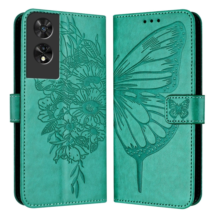 Embossed Butterfly Leather Phone Case, For TCL 50 XL 5G, For TCL 50XE 5G, For TCL 50 5G, For TCL 50 SE, For TCL 501, For TCL 505