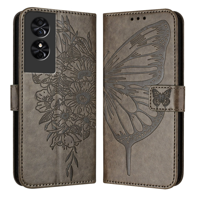 Embossed Butterfly Leather Phone Case, For TCL 50 XL 5G, For TCL 50XE 5G, For TCL 50 5G, For TCL 50 SE, For TCL 501, For TCL 505