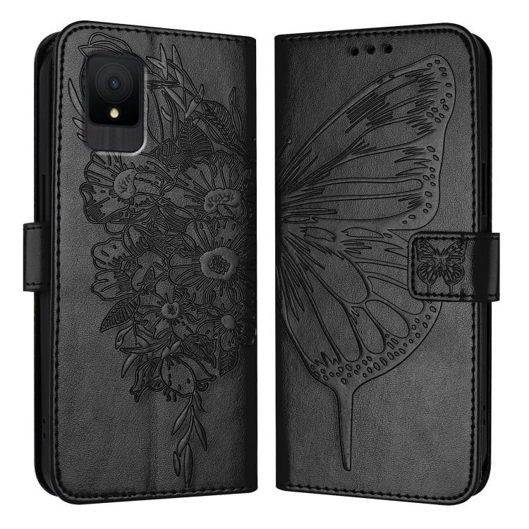 Embossed Butterfly Leather Phone Case, For TCL 502, For TCL 405 / 406 / 408, For TCL 40 XL / 40 T T608DL, For TCL 40 SE, For TCL 403, For TCL 40 R 5G