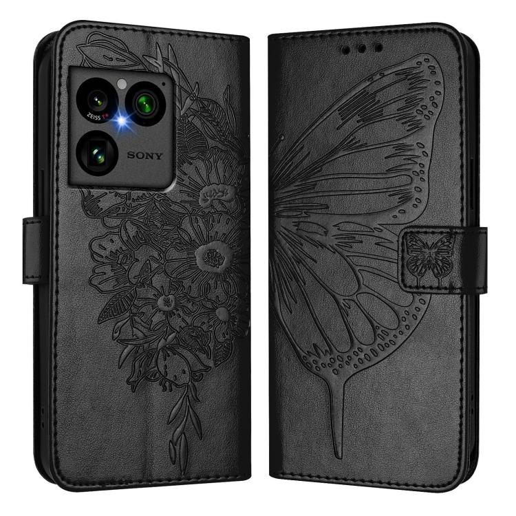 Embossed Butterfly Leather Phone Case, For Sony Xperia 1 VIII, For Sony Xperia 10 VI, For Sony Xperia 1 VI, For Sony Xperia 5 VI, For Sony Xperia 5 V, For Sony Xperia 1 V
