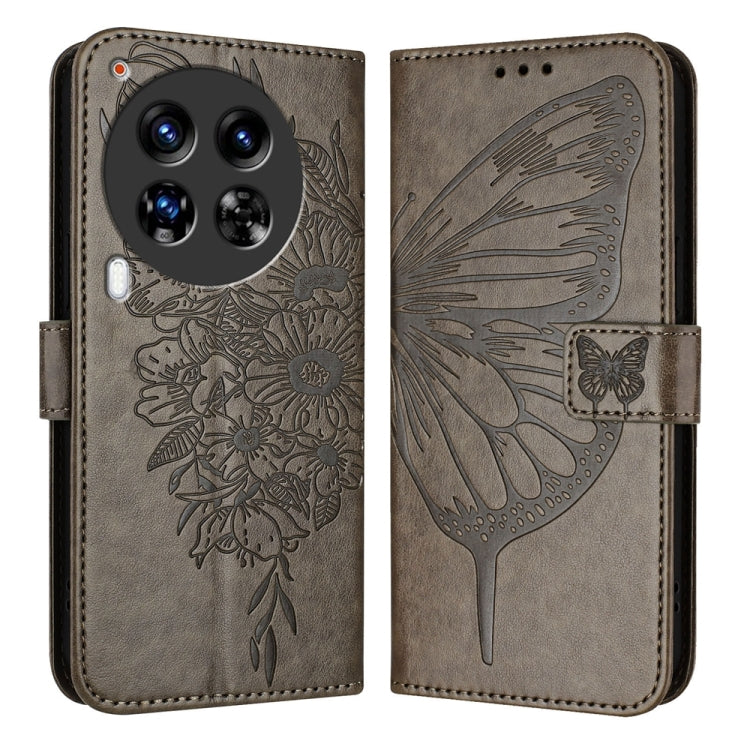 Embossed Butterfly Leather Phone Case, For Tecno Spark 30 5G / 6 Neo 5G, For Tecno Spark Go 2025 / Infinix Hot 60i 5G, For Tecno Pop 6C / Itel A18, For Tecno Spark 10 Pro Magic Magenta, For Tecno Camon 30 Premier 5G, For Tecno Pova 6 Neo