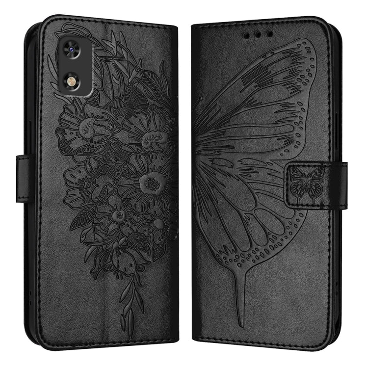 Embossed Butterfly Leather Phone Case, For Tecno Camon 20 Premier 5G, For Tecno Camon 20 Pro 5G, For Tecno Camon 20 / 20 Pro 4G, For Tecno Spark Go 2023/Pop 7/Pop 7 Pro, For Tecno Spark 9, For Tecno Pop 5c / Itel A23 Pro/A17