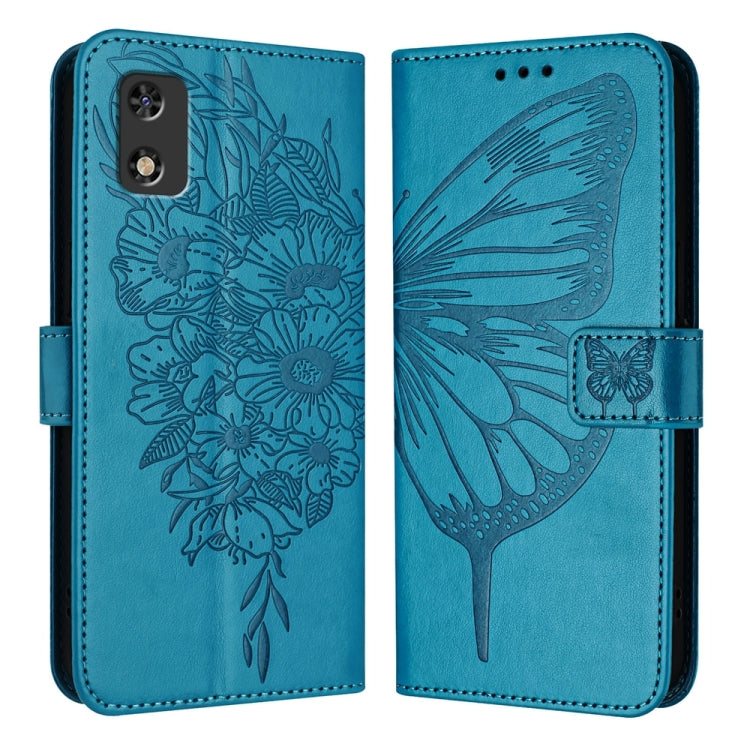 Embossed Butterfly Leather Phone Case, For Tecno Camon 20 Premier 5G, For Tecno Camon 20 Pro 5G, For Tecno Camon 20 / 20 Pro 4G, For Tecno Spark Go 2023/Pop 7/Pop 7 Pro, For Tecno Spark 9, For Tecno Pop 5c / Itel A23 Pro/A17