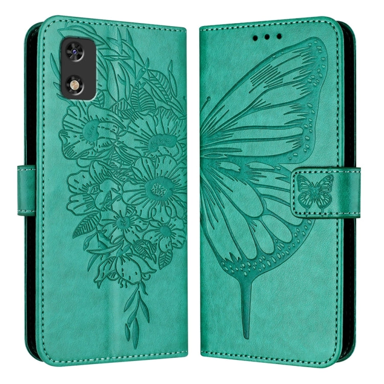 Embossed Butterfly Leather Phone Case, For Tecno Camon 20 Premier 5G, For Tecno Camon 20 Pro 5G, For Tecno Camon 20 / 20 Pro 4G, For Tecno Spark Go 2023/Pop 7/Pop 7 Pro, For Tecno Spark 9, For Tecno Pop 5c / Itel A23 Pro/A17
