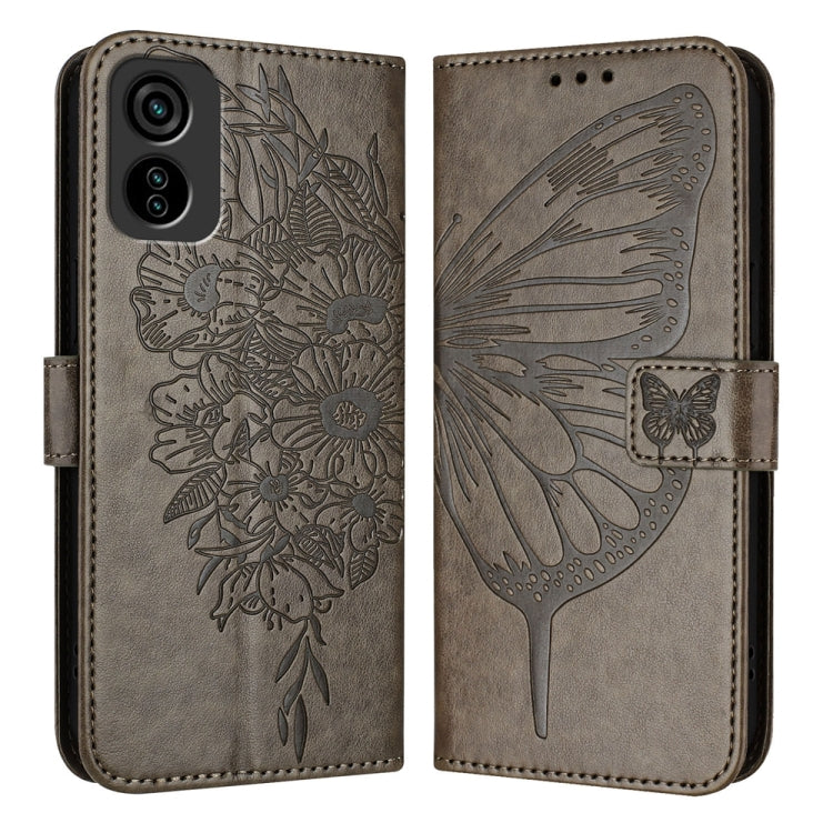 Embossed Butterfly Leather Phone Case, For Tecno Spark 30 5G / 6 Neo 5G, For Tecno Spark Go 2025 / Infinix Hot 60i 5G, For Tecno Pop 6C / Itel A18, For Tecno Spark 10 Pro Magic Magenta, For Tecno Camon 30 Premier 5G, For Tecno Pova 6 Neo