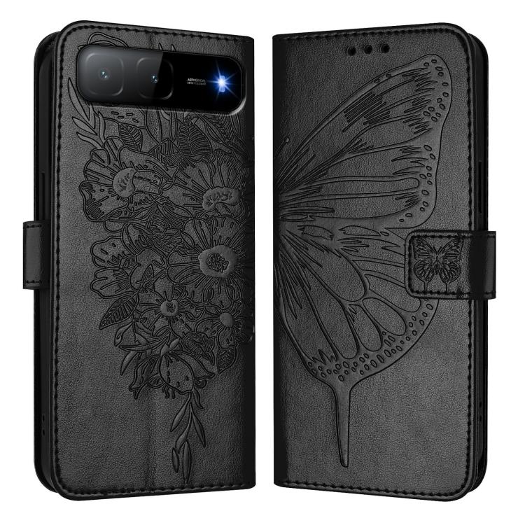 Embossed Butterfly Leather Phone Case, For Tecno Spark 30 5G / 6 Neo 5G, For Tecno Spark Go 2025 / Infinix Hot 60i 5G, For Tecno Pop 6C / Itel A18, For Tecno Spark 10 Pro Magic Magenta, For Tecno Camon 30 Premier 5G, For Tecno Pova 6 Neo