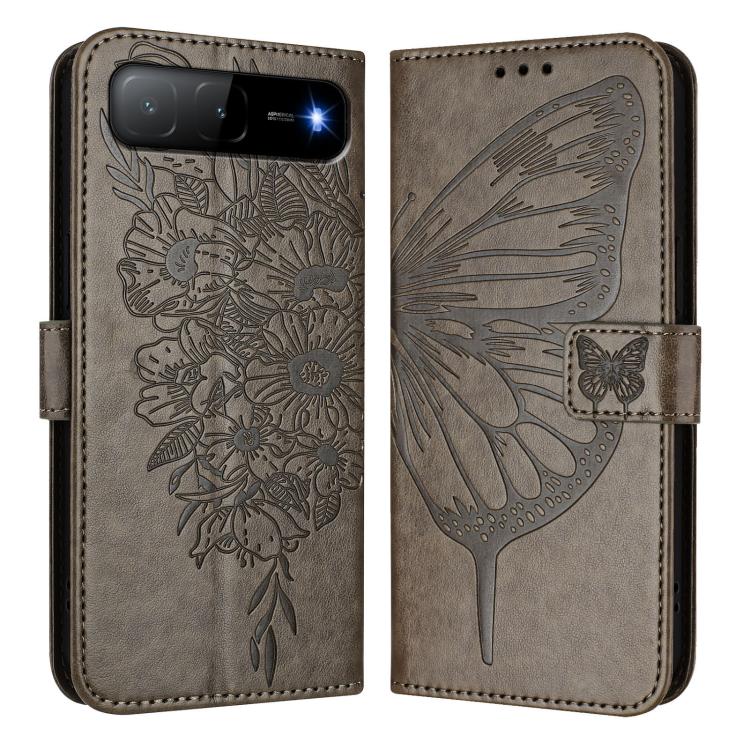 Embossed Butterfly Leather Phone Case, For Tecno Spark 30 5G / 6 Neo 5G, For Tecno Spark Go 2025 / Infinix Hot 60i 5G, For Tecno Pop 6C / Itel A18, For Tecno Spark 10 Pro Magic Magenta, For Tecno Camon 30 Premier 5G, For Tecno Pova 6 Neo