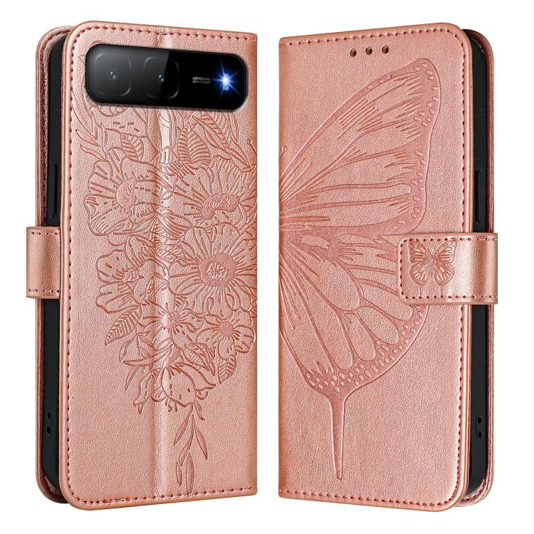 Embossed Butterfly Leather Phone Case, For Tecno Spark 30 5G / 6 Neo 5G, For Tecno Spark Go 2025 / Infinix Hot 60i 5G, For Tecno Pop 6C / Itel A18, For Tecno Spark 10 Pro Magic Magenta, For Tecno Camon 30 Premier 5G, For Tecno Pova 6 Neo
