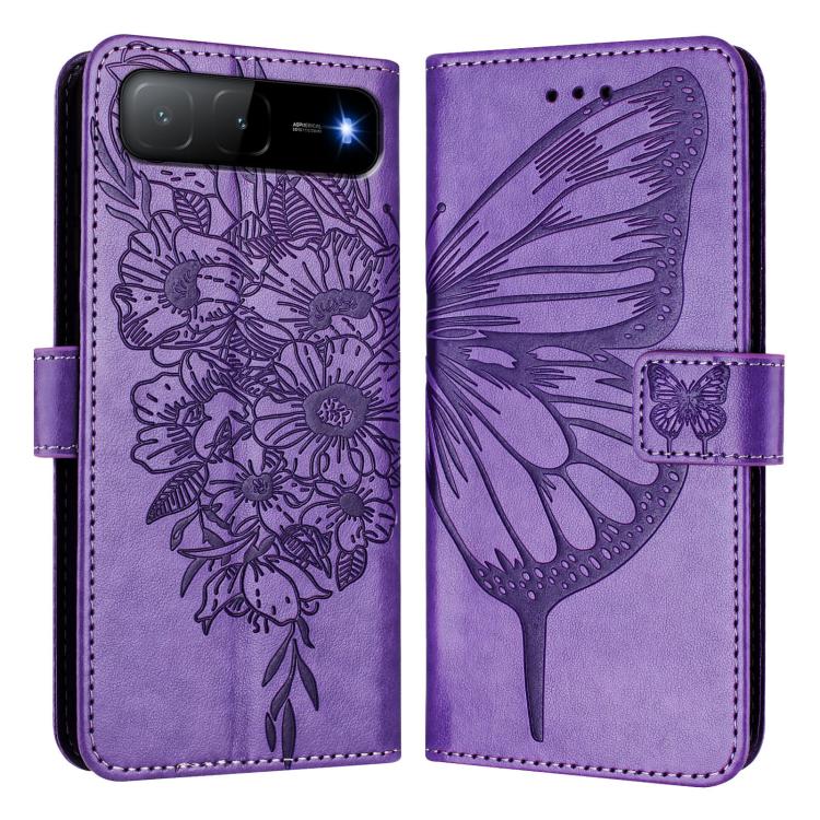 Embossed Butterfly Leather Phone Case, For Tecno Spark 30 5G / 6 Neo 5G, For Tecno Spark Go 2025 / Infinix Hot 60i 5G, For Tecno Pop 6C / Itel A18, For Tecno Spark 10 Pro Magic Magenta, For Tecno Camon 30 Premier 5G, For Tecno Pova 6 Neo