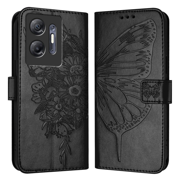 Embossed Butterfly Leather Phone Case, For Infinix Zero 30 4G, For Infinix Zero 30 5G, For Infinix Hot 30 5G, For Infinix Smart 7 India / 7 HD / 7 Plus, For Infinix Note 30 Pro / Note 30 5G, For Infinix Note 30i
