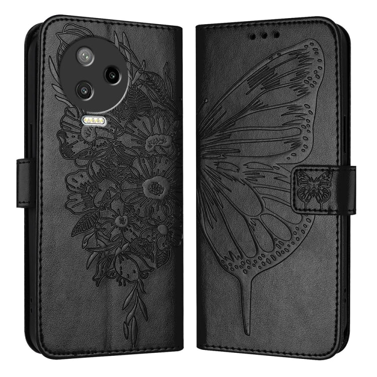 Embossed Butterfly Leather Phone Case, For Infinix Note 30 4G, For Infinix Note 30 VIP, For Infinix Note 12 Pro 4G / Note 12 2023, For Infinix Hot 9 / 9 Pro