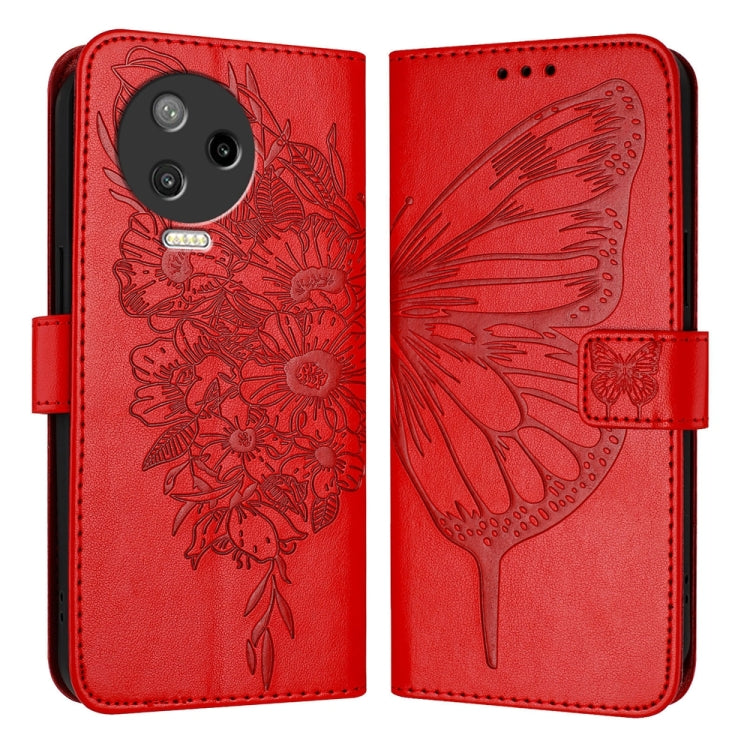 Embossed Butterfly Leather Phone Case, For Infinix Note 30 4G, For Infinix Note 30 VIP, For Infinix Note 12 Pro 4G / Note 12 2023, For Infinix Hot 9 / 9 Pro