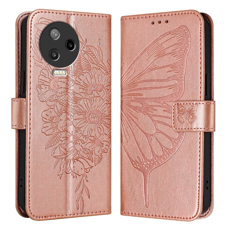 Embossed Butterfly Leather Phone Case, For Infinix Note 30 4G, For Infinix Note 30 VIP, For Infinix Note 12 Pro 4G / Note 12 2023, For Infinix Hot 9 / 9 Pro
