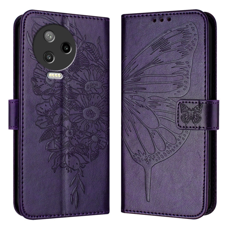 Embossed Butterfly Leather Phone Case, For Infinix Note 30 4G, For Infinix Note 30 VIP, For Infinix Note 12 Pro 4G / Note 12 2023, For Infinix Hot 9 / 9 Pro