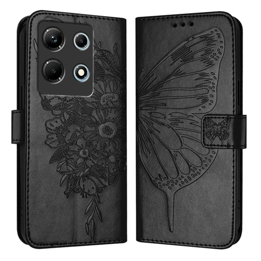 Embossed Butterfly Leather Phone Case, For Infinix Note 30 4G, For Infinix Note 30 VIP, For Infinix Note 12 Pro 4G / Note 12 2023, For Infinix Hot 9 / 9 Pro