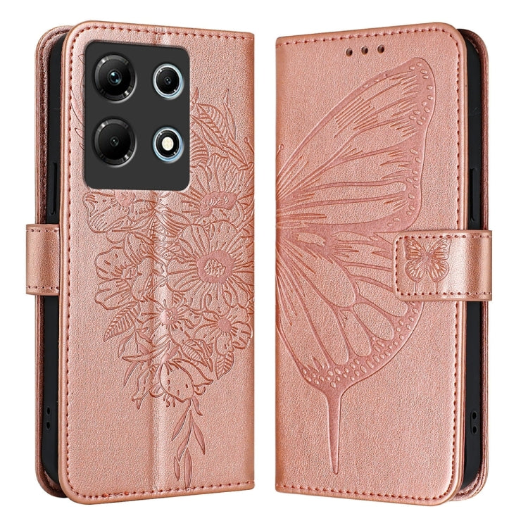 Embossed Butterfly Leather Phone Case, For Infinix Note 30 4G, For Infinix Note 30 VIP, For Infinix Note 12 Pro 4G / Note 12 2023, For Infinix Hot 9 / 9 Pro