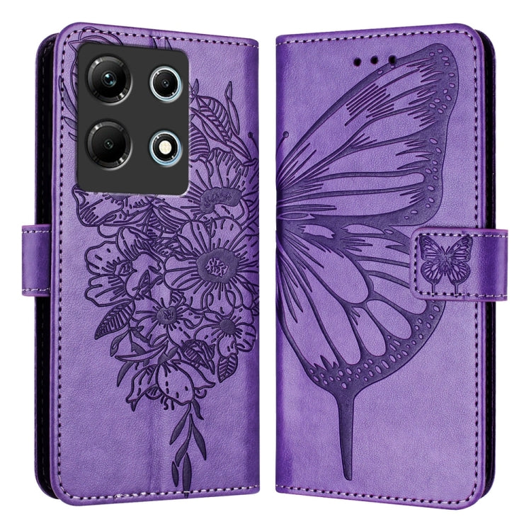 Embossed Butterfly Leather Phone Case, For Infinix Note 30 4G, For Infinix Note 30 VIP, For Infinix Note 12 Pro 4G / Note 12 2023, For Infinix Hot 9 / 9 Pro