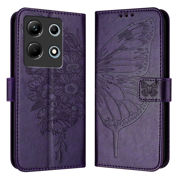 Embossed Butterfly Leather Phone Case, For Infinix Note 30 4G, For Infinix Note 30 VIP, For Infinix Note 12 Pro 4G / Note 12 2023, For Infinix Hot 9 / 9 Pro