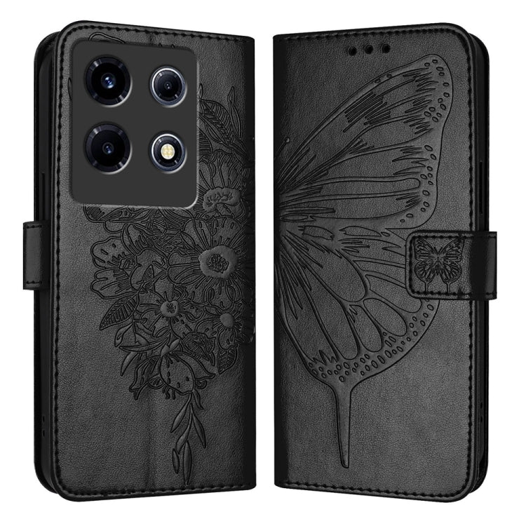 Embossed Butterfly Leather Phone Case, For Infinix Note 30 4G, For Infinix Note 30 VIP, For Infinix Note 12 Pro 4G / Note 12 2023, For Infinix Hot 9 / 9 Pro
