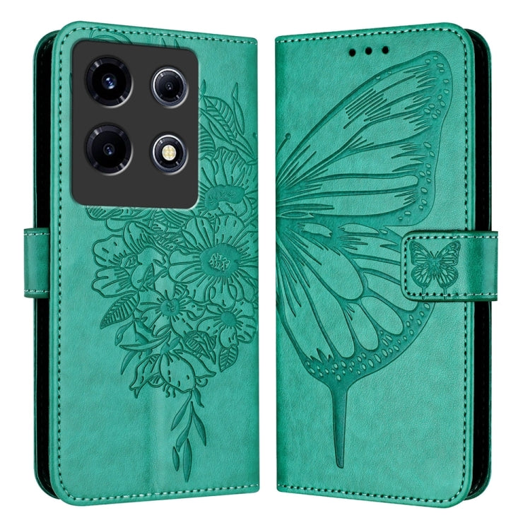 Embossed Butterfly Leather Phone Case, For Infinix Note 30 4G, For Infinix Note 30 VIP, For Infinix Note 12 Pro 4G / Note 12 2023, For Infinix Hot 9 / 9 Pro