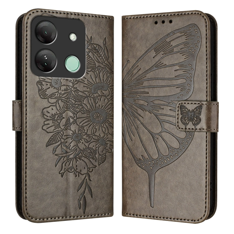 Embossed Butterfly Leather Phone Case, For Infinix Zero 30 4G, For Infinix Zero 30 5G, For Infinix Hot 30 5G, For Infinix Smart 7 India / 7 HD / 7 Plus, For Infinix Note 30 Pro / Note 30 5G, For Infinix Note 30i