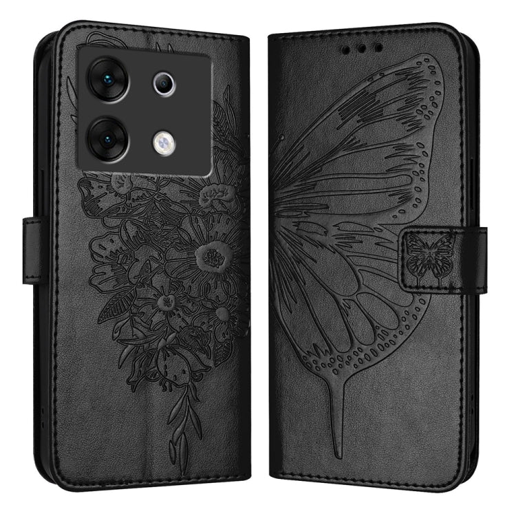 Embossed Butterfly Leather Phone Case, For Infinix Zero 30 4G, For Infinix Zero 30 5G, For Infinix Hot 30 5G, For Infinix Smart 7 India / 7 HD / 7 Plus, For Infinix Note 30 Pro / Note 30 5G, For Infinix Note 30i