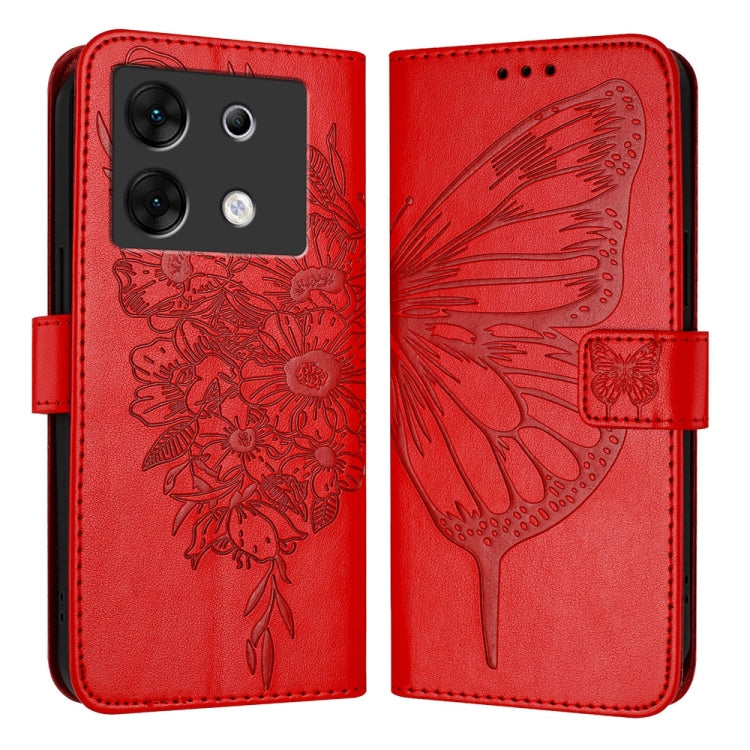 Embossed Butterfly Leather Phone Case, For Infinix Zero 30 4G, For Infinix Zero 30 5G, For Infinix Hot 30 5G, For Infinix Smart 7 India / 7 HD / 7 Plus, For Infinix Note 30 Pro / Note 30 5G, For Infinix Note 30i