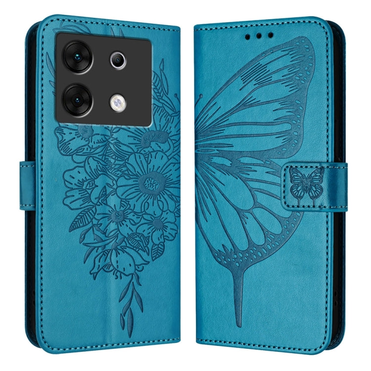 Embossed Butterfly Leather Phone Case, For Infinix Zero 30 4G, For Infinix Zero 30 5G, For Infinix Hot 30 5G, For Infinix Smart 7 India / 7 HD / 7 Plus, For Infinix Note 30 Pro / Note 30 5G, For Infinix Note 30i