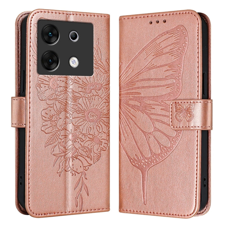 Embossed Butterfly Leather Phone Case, For Infinix Zero 30 4G, For Infinix Zero 30 5G, For Infinix Hot 30 5G, For Infinix Smart 7 India / 7 HD / 7 Plus, For Infinix Note 30 Pro / Note 30 5G, For Infinix Note 30i