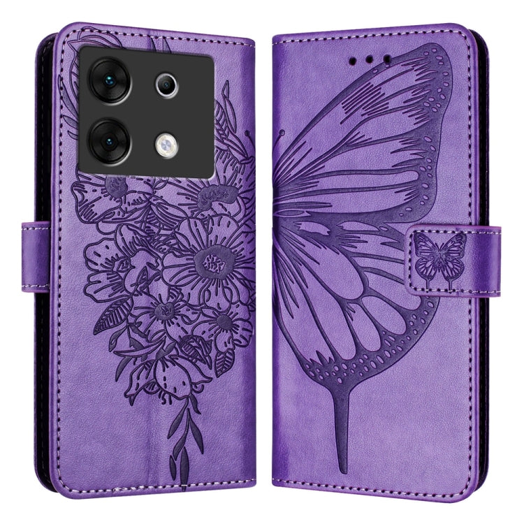 Embossed Butterfly Leather Phone Case, For Infinix Zero 30 4G, For Infinix Zero 30 5G, For Infinix Hot 30 5G, For Infinix Smart 7 India / 7 HD / 7 Plus, For Infinix Note 30 Pro / Note 30 5G, For Infinix Note 30i