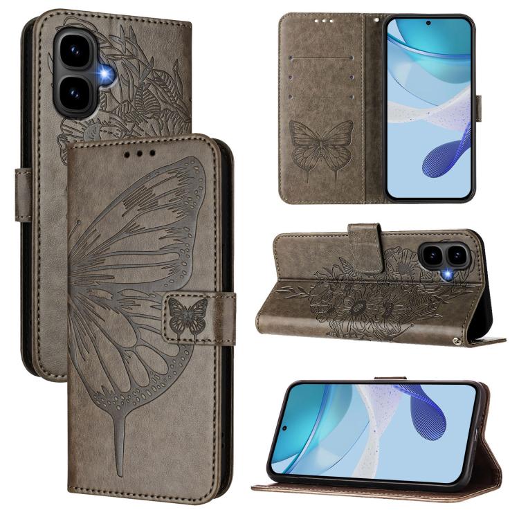 Embossed Butterfly Leather Phone Case, For Infinix GT 50 Pro 5G, For Infinix Note Edge 5G Global, For Infinix Smart 20 4G X6840, For Infinix Note 60 5G / 60 Pro, For Infinix Smart 10 Plus 4G, For Infinix Smart 10 4G / Tecno Pop 10