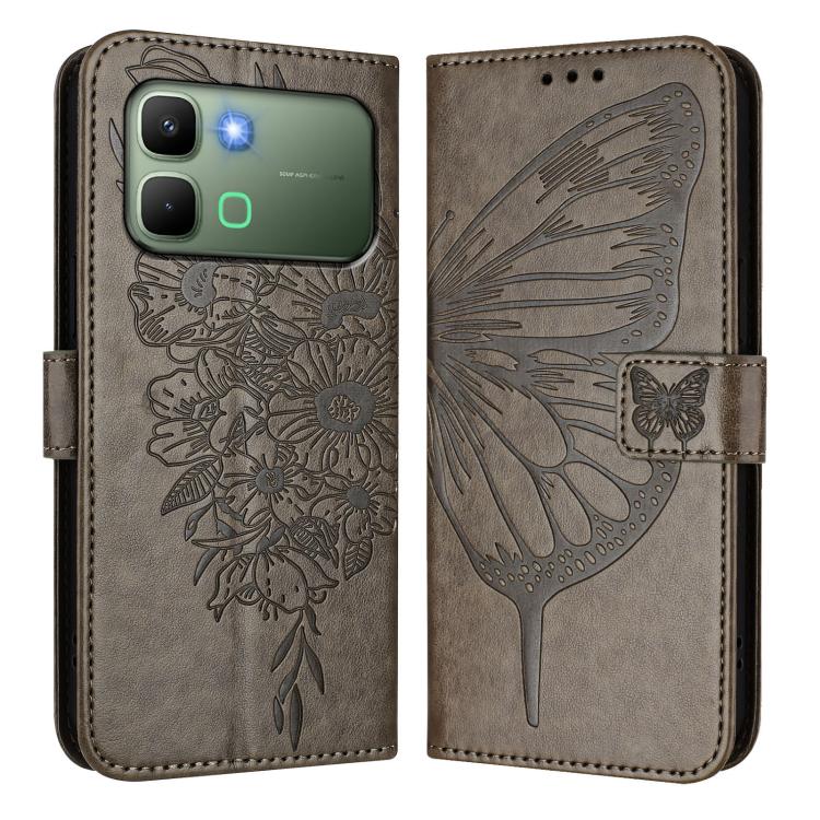 Embossed Butterfly Leather Phone Case, For Infinix GT 50 Pro 5G, For Infinix Note Edge 5G Global, For Infinix Smart 20 4G X6840, For Infinix Note 60 5G / 60 Pro, For Infinix Smart 10 Plus 4G, For Infinix Smart 10 4G / Tecno Pop 10