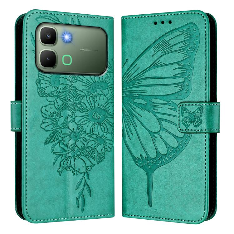 Embossed Butterfly Leather Phone Case, For Infinix GT 50 Pro 5G, For Infinix Note Edge 5G Global, For Infinix Smart 20 4G X6840, For Infinix Note 60 5G / 60 Pro, For Infinix Smart 10 Plus 4G, For Infinix Smart 10 4G / Tecno Pop 10