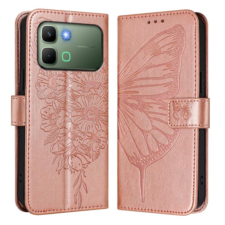 Embossed Butterfly Leather Phone Case, For Infinix GT 50 Pro 5G, For Infinix Note Edge 5G Global, For Infinix Smart 20 4G X6840, For Infinix Note 60 5G / 60 Pro, For Infinix Smart 10 Plus 4G, For Infinix Smart 10 4G / Tecno Pop 10