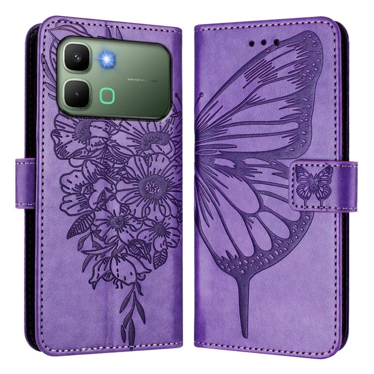 Embossed Butterfly Leather Phone Case, For Infinix GT 50 Pro 5G, For Infinix Note Edge 5G Global, For Infinix Smart 20 4G X6840, For Infinix Note 60 5G / 60 Pro, For Infinix Smart 10 Plus 4G, For Infinix Smart 10 4G / Tecno Pop 10