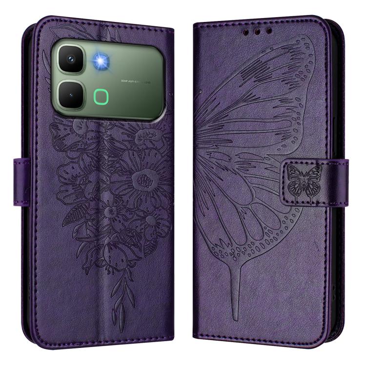 Embossed Butterfly Leather Phone Case, For Infinix GT 50 Pro 5G, For Infinix Note Edge 5G Global, For Infinix Smart 20 4G X6840, For Infinix Note 60 5G / 60 Pro, For Infinix Smart 10 Plus 4G, For Infinix Smart 10 4G / Tecno Pop 10
