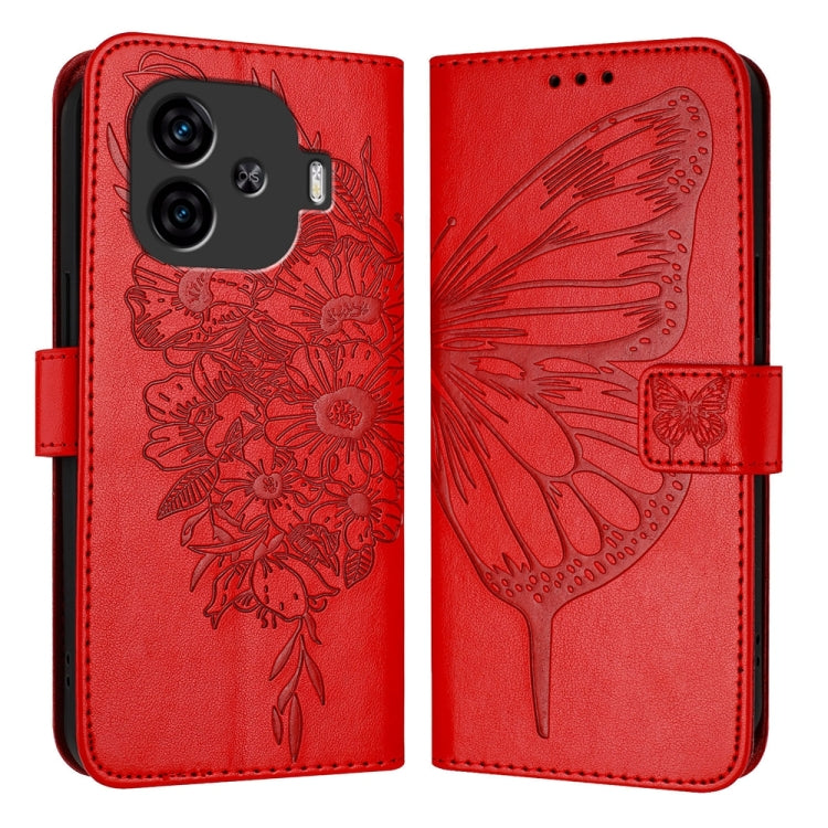 Embossed Butterfly Leather Phone Case, For vivo V30e 5G Global, For vivo iQOO Z9x, For vivo Y20/Y20a/Y20i/Y20s/Y20g/Y11s, For vivo iQOO Z9 / iQOO Z9 Turbo 5G, For vivo Y17s 4G Global / Y28 5G India, For vivo Y03 4G Global