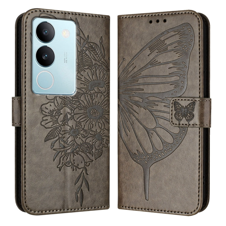 Embossed Butterfly Leather Phone Case, For vivo V29 5G Global / V29 Pro, For vivo Y02 / Y02A / Y02t / Y11 2023, For vivo Y78 5G/Y78+ 5G Global/V29 Lite, For vivo Y56 5G/Y16 4G/Y02s 4G Global, For vivo Y100 5G Global, For vivo V27 5G/V27 Pro 5G Global