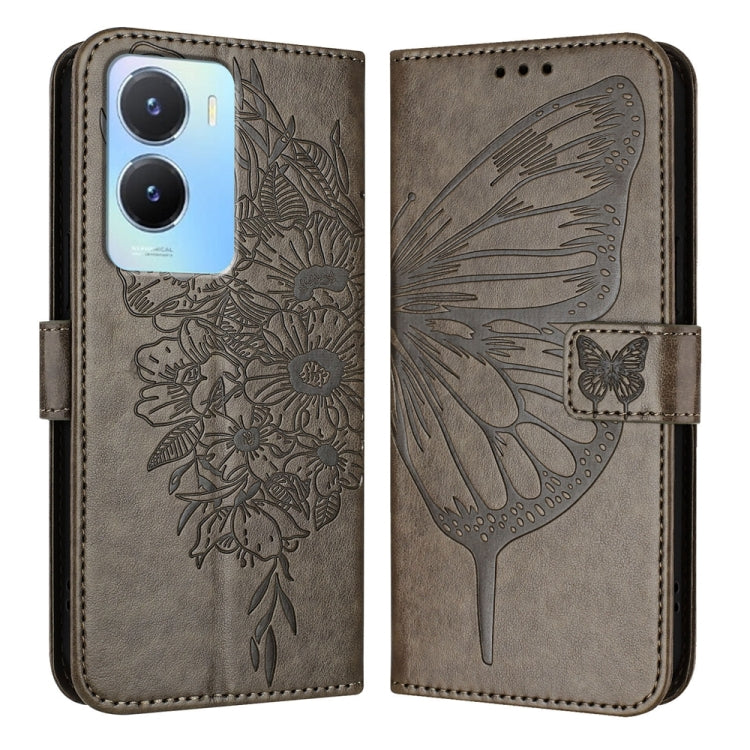 Embossed Butterfly Leather Phone Case, For vivo V29 5G Global / V29 Pro, For vivo Y02 / Y02A / Y02t / Y11 2023, For vivo Y78 5G/Y78+ 5G Global/V29 Lite, For vivo Y56 5G/Y16 4G/Y02s 4G Global, For vivo Y100 5G Global, For vivo V27 5G/V27 Pro 5G Global