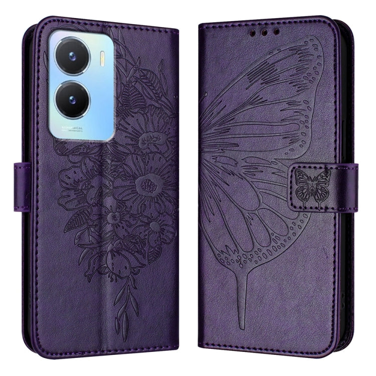 Embossed Butterfly Leather Phone Case, For vivo V29 5G Global / V29 Pro, For vivo Y02 / Y02A / Y02t / Y11 2023, For vivo Y78 5G/Y78+ 5G Global/V29 Lite, For vivo Y56 5G/Y16 4G/Y02s 4G Global, For vivo Y100 5G Global, For vivo V27 5G/V27 Pro 5G Global