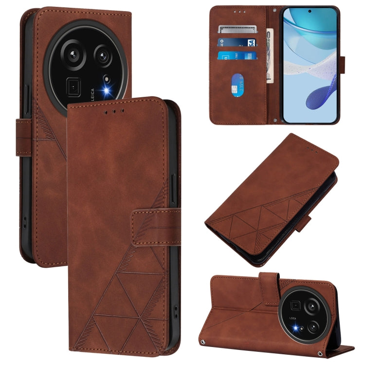 Crossbody 3D Embossed Flip Leather Phone Case, For Sharp Aquos wish6, For Sharp Aquos R11, For Sharp Aquos Sense10, For Sharp Basio Active3, For Sharp Aquos Sense9 Plus, For Sharp Aquos Sense9, For Sharp Aquos R9 Pro / SH-54E, For Sharp Aquos Wish4