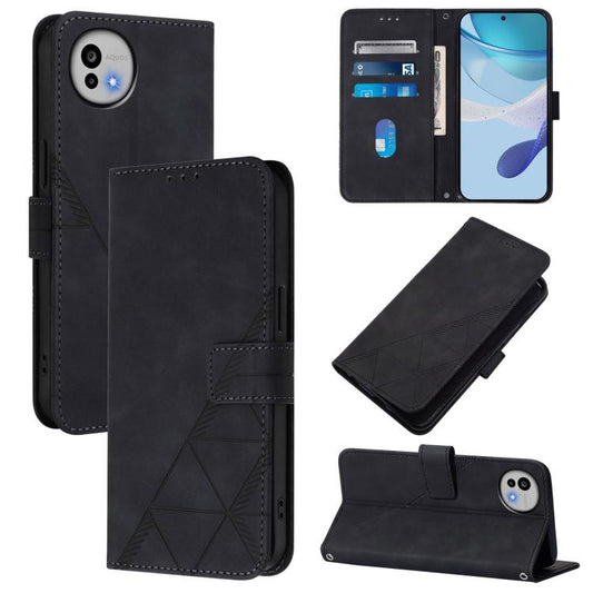 Crossbody 3D Embossed Flip Leather Phone Case, For Sharp Aquos wish6, For Sharp Aquos R11, For Sharp Aquos Sense10, For Sharp Basio Active3, For Sharp Aquos Sense9 Plus, For Sharp Aquos Sense9, For Sharp Aquos R9 Pro / SH-54E, For Sharp Aquos Wish4
